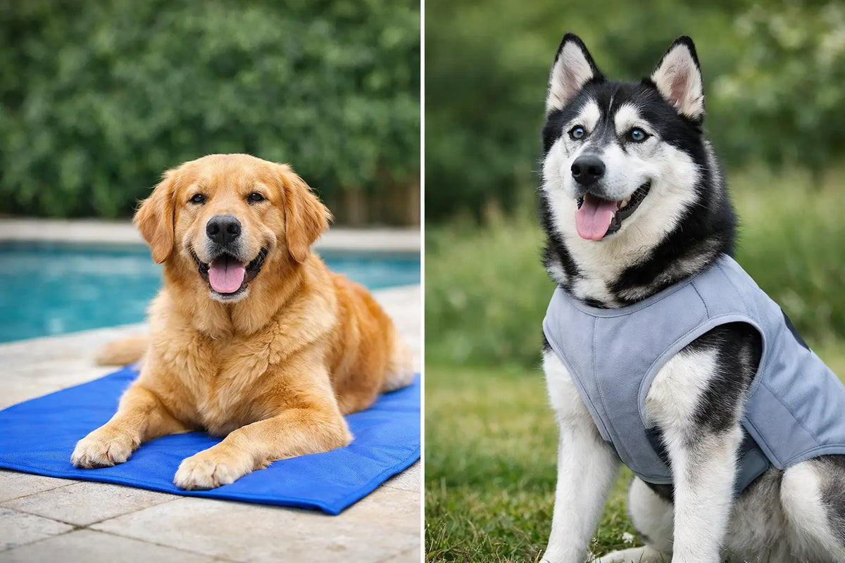 Cooling Mat Versus Vest: Which Suits Your Dog?