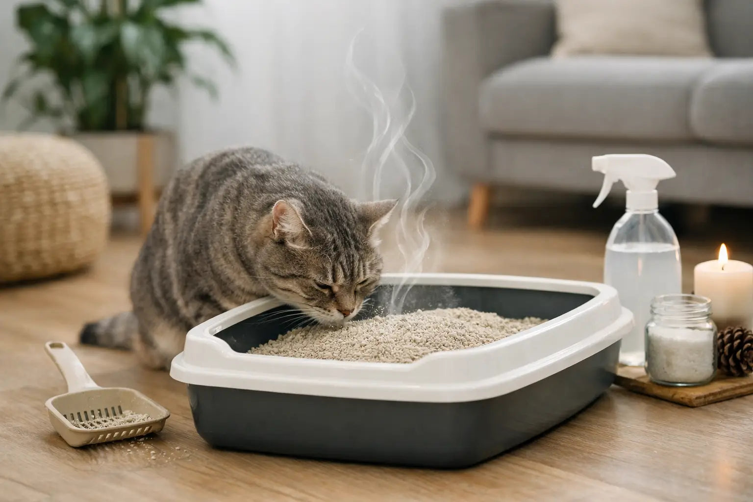 Why Litter Box Smells and How to Fix Them