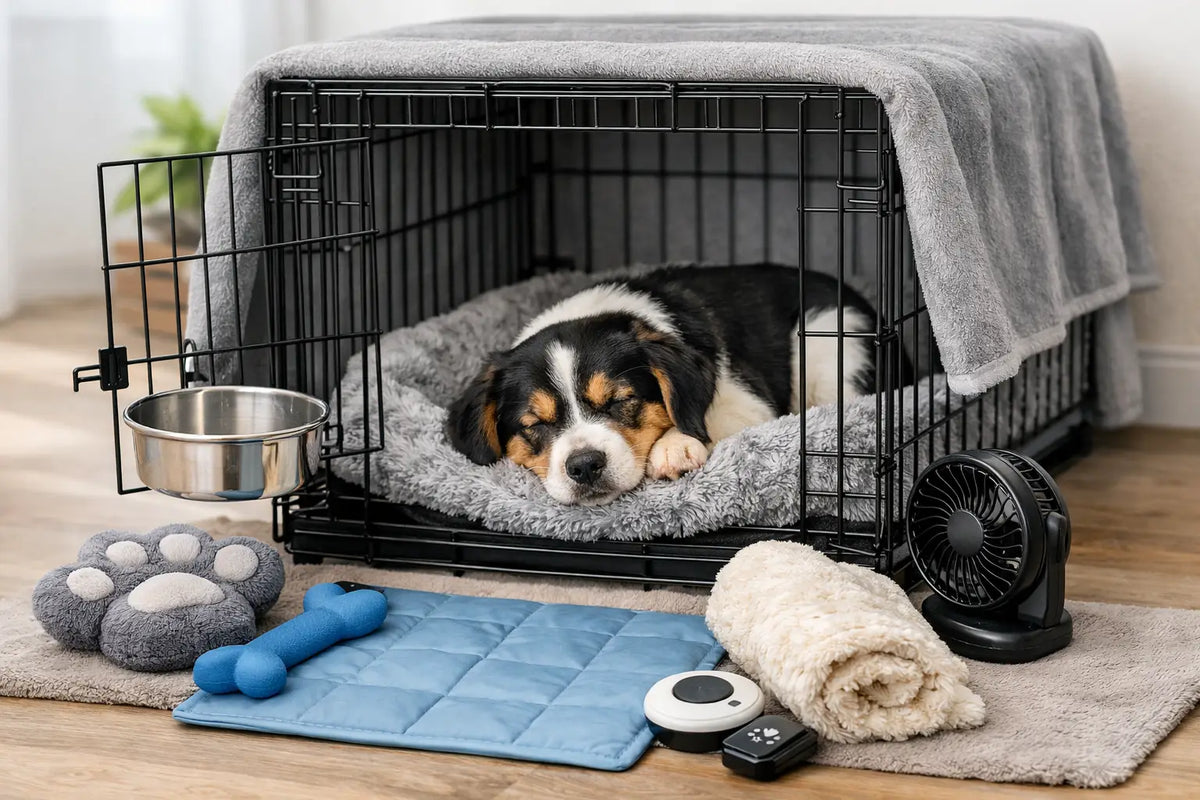 Guide to Pet Crate Accessories for Safer Rests
