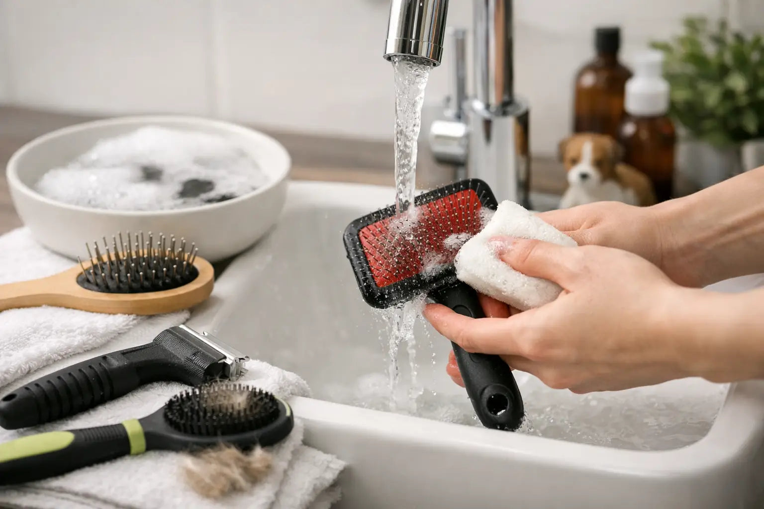 How to Clean Pet Brushes the Right Way
