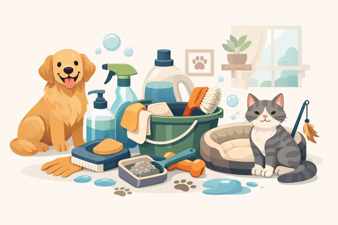 Easy Pet Cleaning Supplies for Home