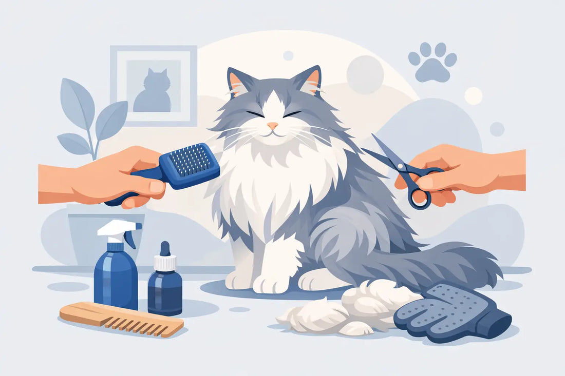 How to Groom a Long Haired Cat Right