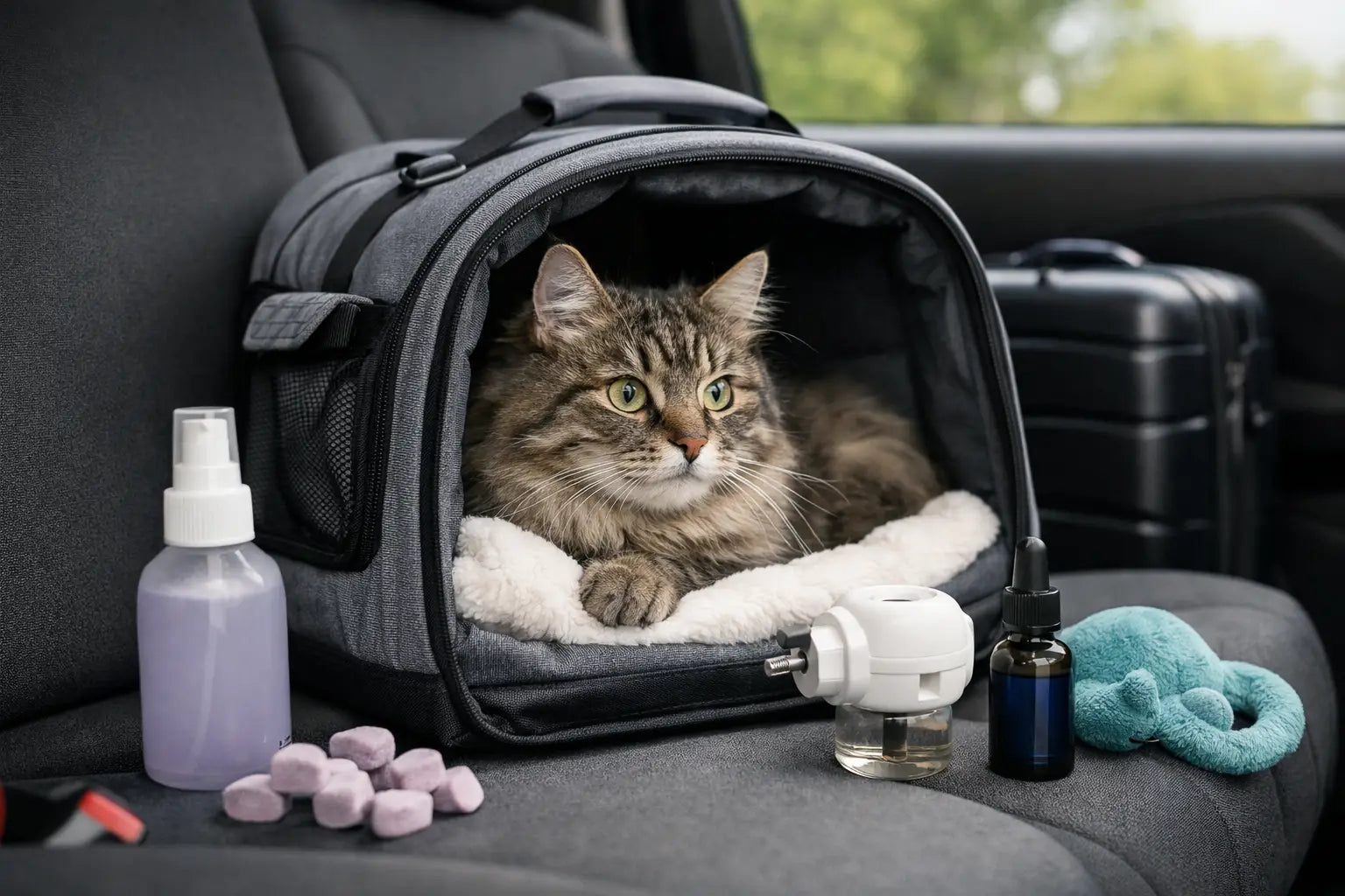 Cat Calming Products for Travel That Really Help