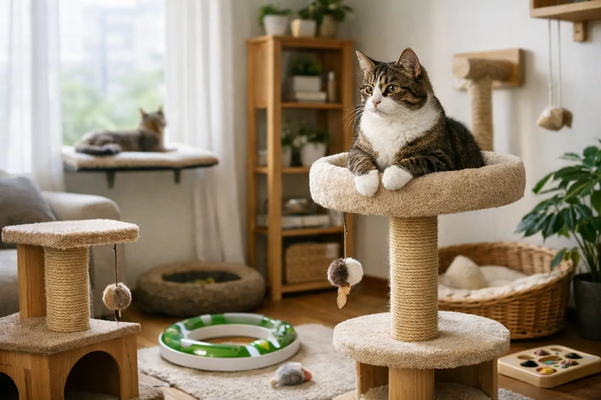 Apartment Cat Enrichment for Happier Indoor Days
