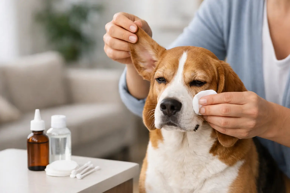 How to Clean Dog Ears Safely and Gently at Home