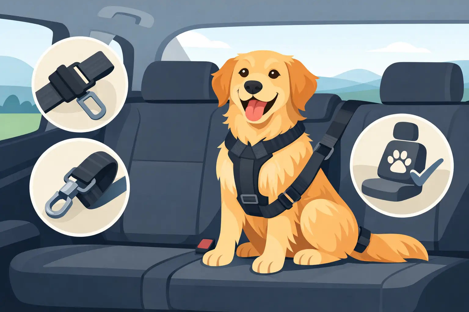 Pet Car Seat Belt: What to Look For