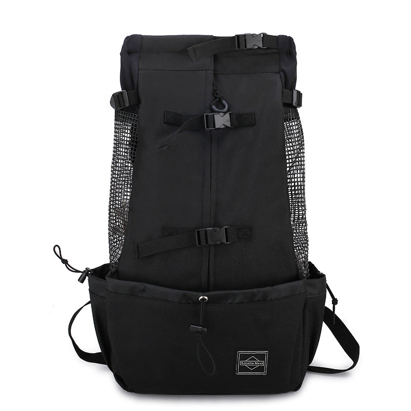 Pet Travel Backpack Carrier – Portable Double-Shoulder Dog & Cat Bag
