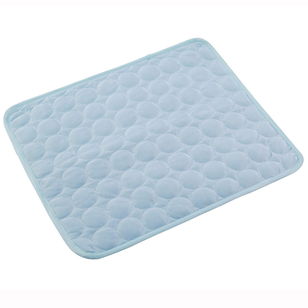 Ice Silk Self-Cooling Pet Mat for Dogs & Cats – Summer Cooling Pad