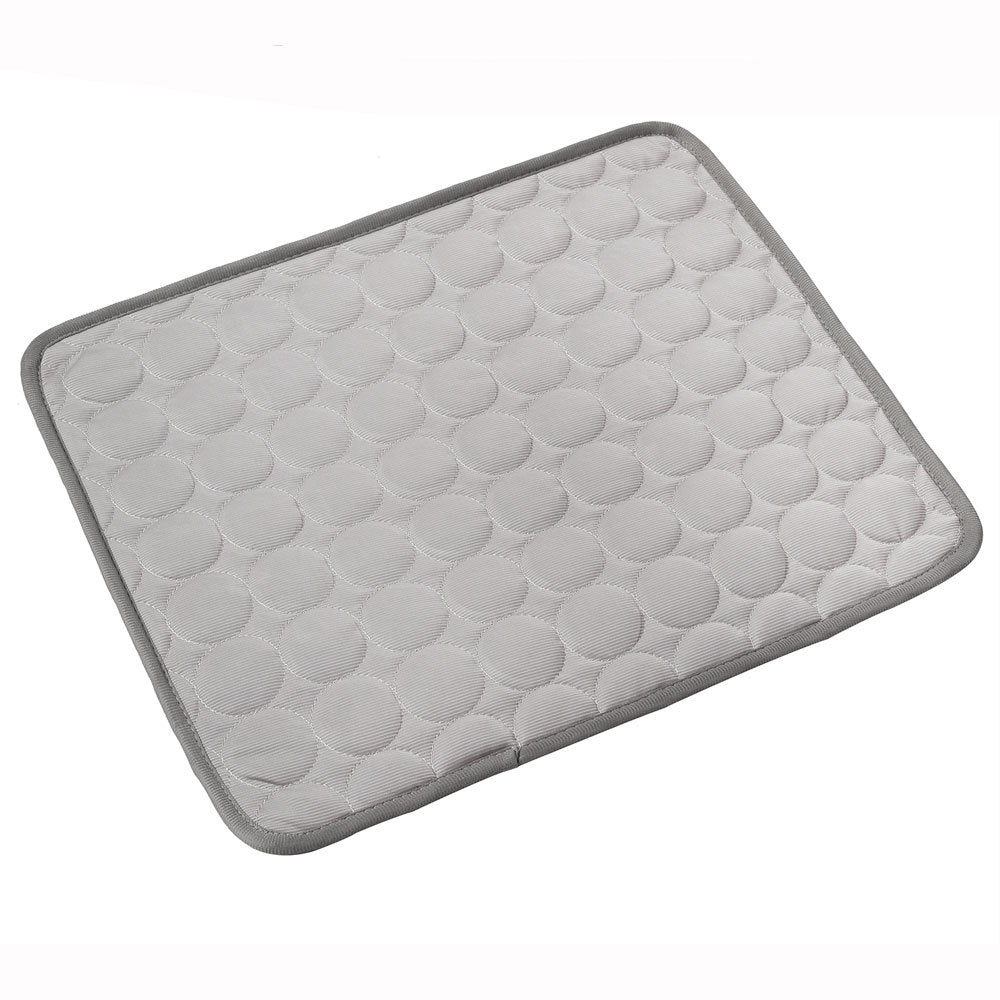Ice Silk Self-Cooling Pet Mat for Dogs & Cats – Summer Cooling Pad