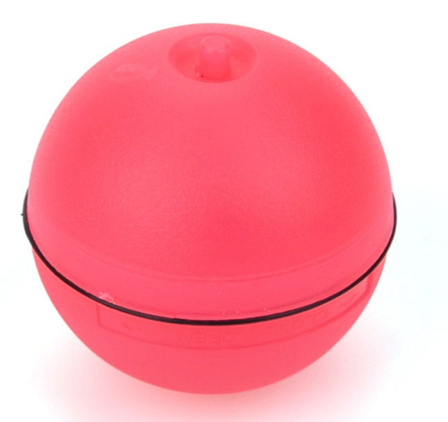 LED Auto-Rolling Cat Toy Ball – USB Rechargeable with Catnip & Feathers
