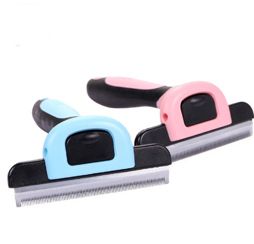 Pet Deshedding Comb – Professional Hair Removal Grooming Tool for Dogs & Cats