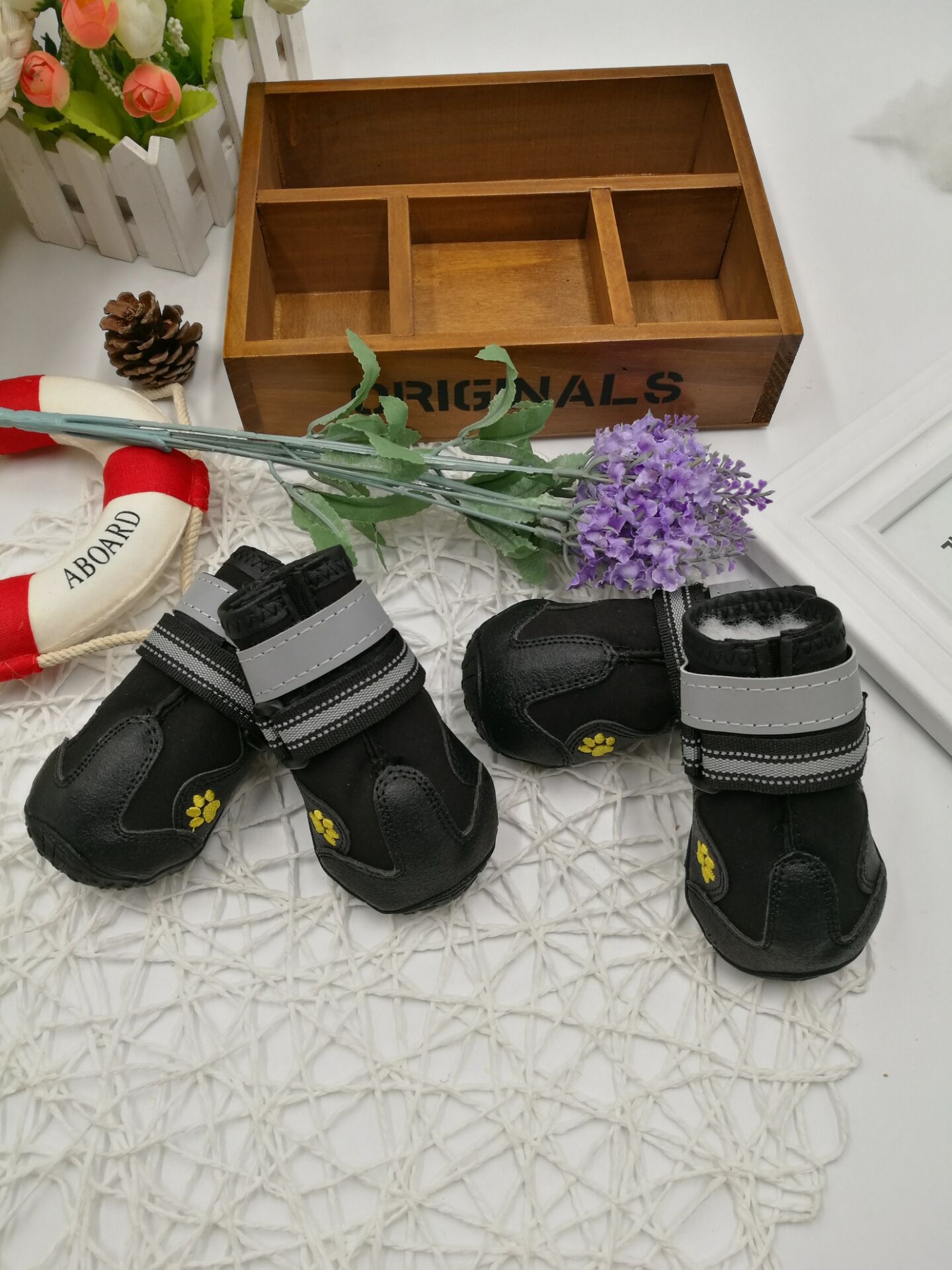 Waterproof Non-Slip Dog Shoes – Protective Boots for Dogs All Weather