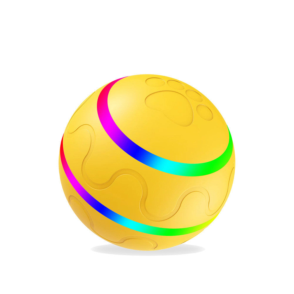 Automatic Self-Rotating Cat Ball Toy – USB Rechargeable Electric Ball with Remote Control