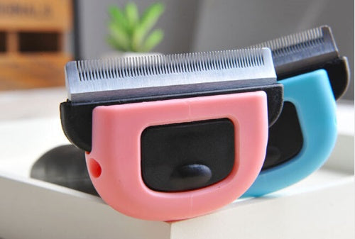 Pet Deshedding Comb – Professional Hair Removal Grooming Tool for Dogs & Cats