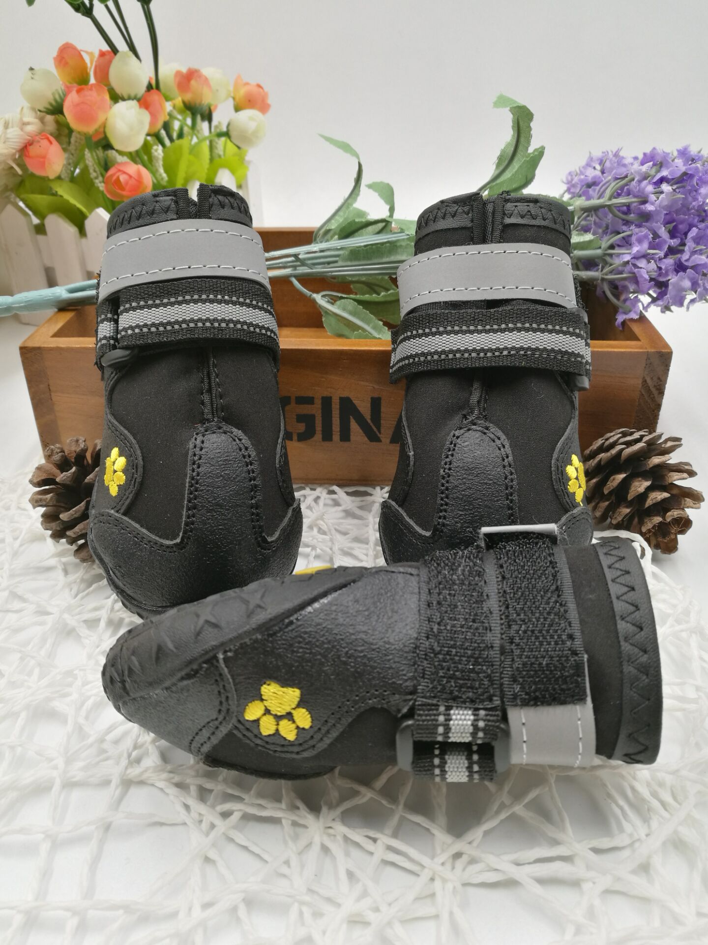 Waterproof Non-Slip Dog Shoes – Protective Boots for Dogs All Weather