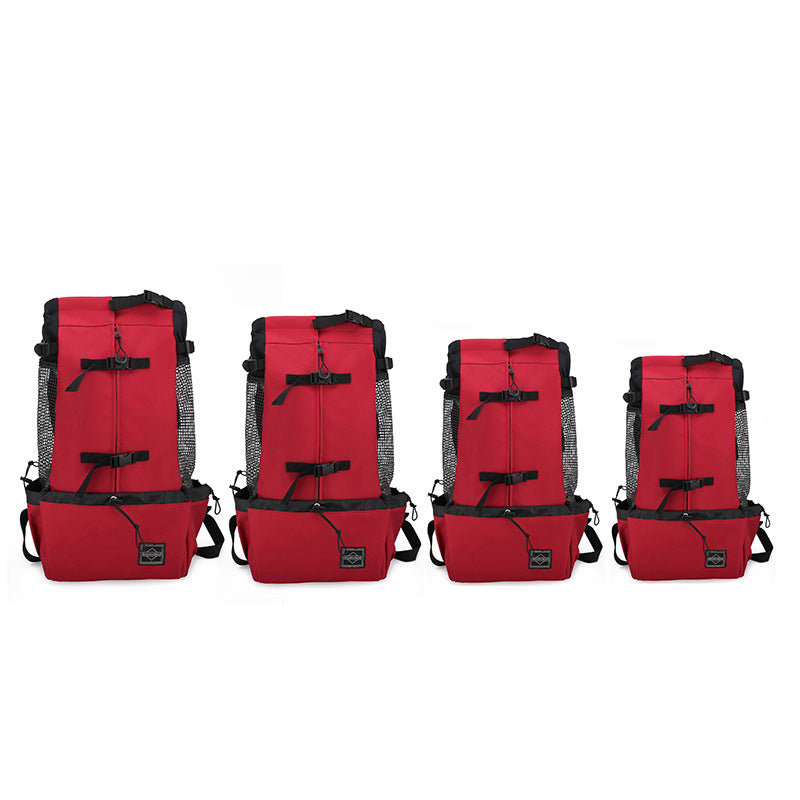 Pet Travel Backpack Carrier – Portable Double-Shoulder Dog & Cat Bag