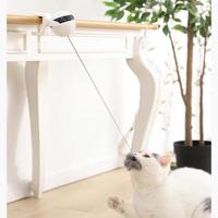 Electric Interactive Cat Toy with Fur Ball & Rope – Auto Motion Teaser for Indoor Cats