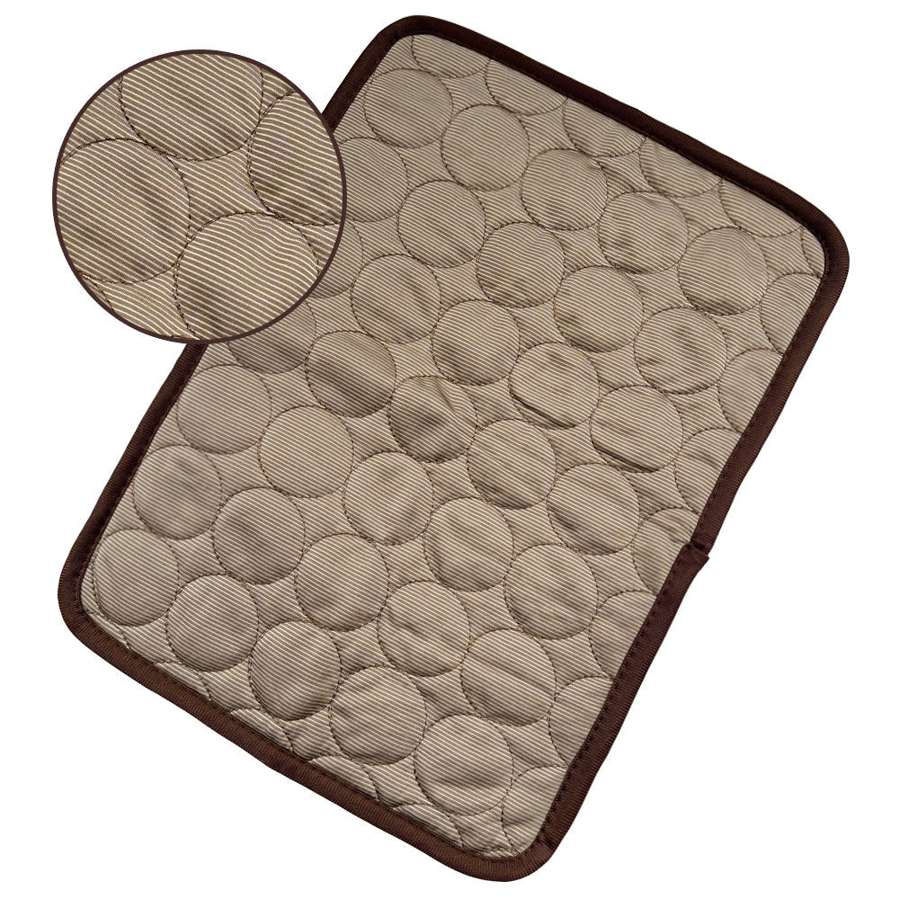 Pet Cooling Mat for Dogs & Cats – Ice Silk Summer Pad | S, M, XL | Multiple Colors