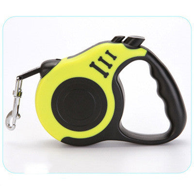 Retractable Dog Leash with One-Hand Brake – 3m & 5m | For Dogs Up to 15kg