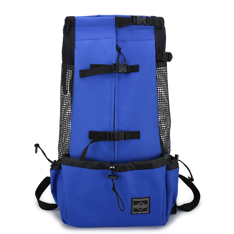 Pet Travel Backpack Carrier – Portable Double-Shoulder Dog & Cat Bag