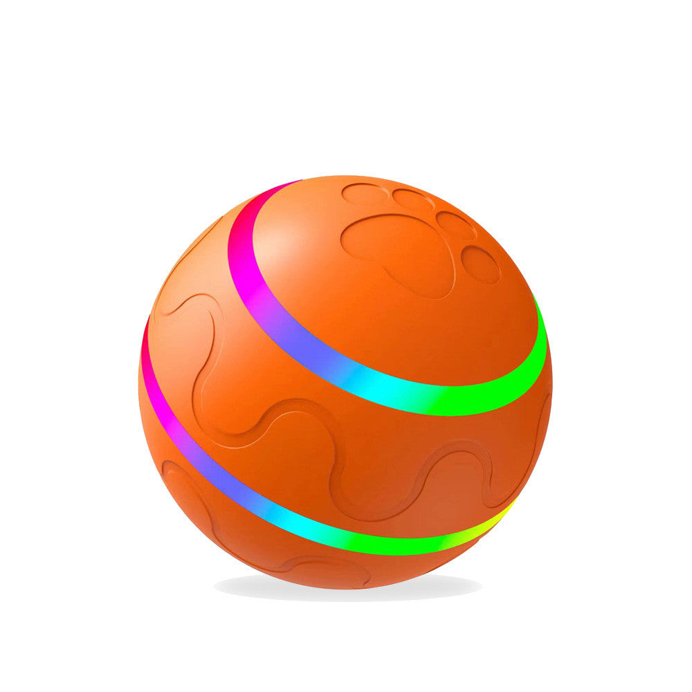 Automatic Self-Rotating Cat Ball Toy – USB Rechargeable Electric Ball with Remote Control