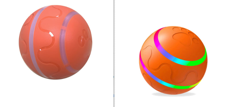 Automatic Self-Rotating Cat Ball Toy – USB Rechargeable Electric Ball with Remote Control