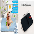 Ice Silk Self-Cooling Pet Mat for Dogs & Cats – Summer Cooling Pad