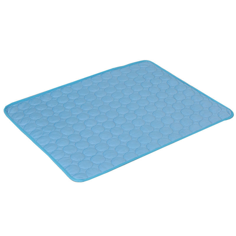 Pet Cooling Mat for Dogs & Cats – Ice Silk Summer Pad | S, M, XL | Multiple Colors