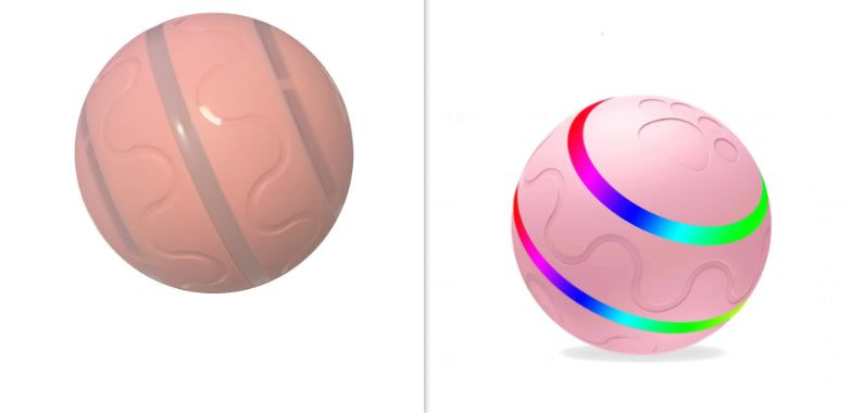 Automatic Self-Rotating Cat Ball Toy – USB Rechargeable Electric Ball with Remote Control