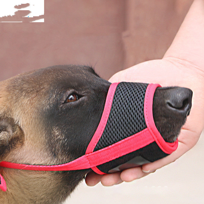 Soft Dog Muzzle for Large Breeds – Stop Scavenging & Biting | Labrador, Husky & More