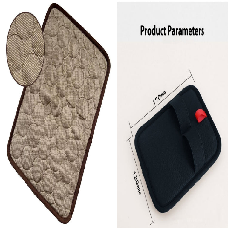 Ice Silk Self-Cooling Pet Mat for Dogs & Cats – Summer Cooling Pad